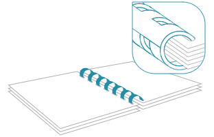 Plastic Comb Binding